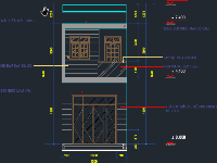 File cad Nhà phố 2 tầng 4x20m [KT, KC, Điện]